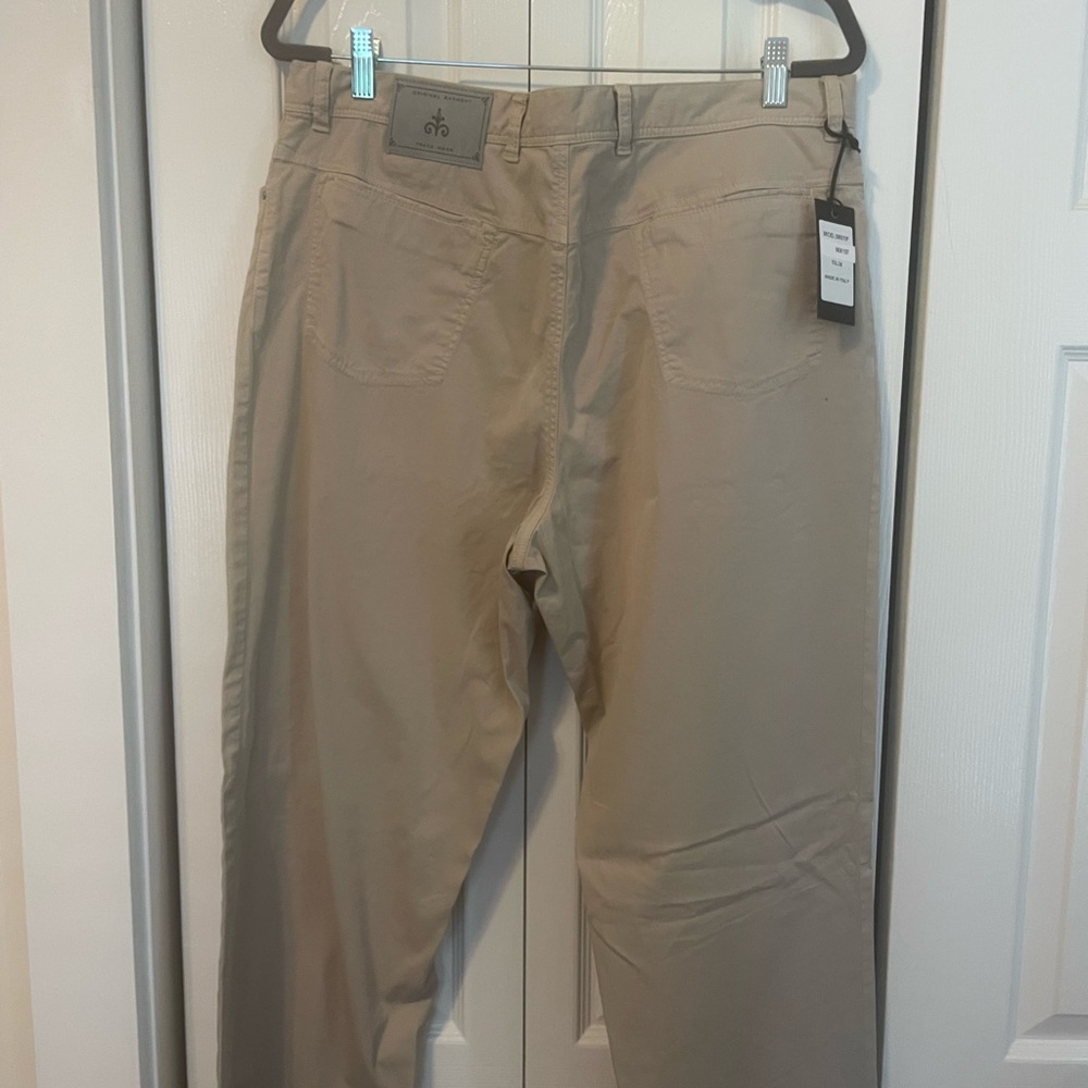 Men's Tan Chinos - Picture 8 of 10